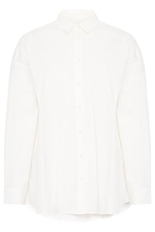 White Cotton Blouse by ICHI