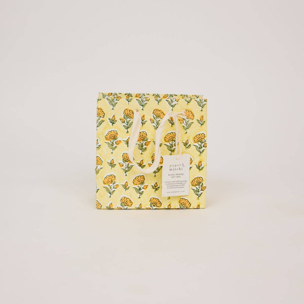 Block Printed Gift Bags Sunshine Refresh