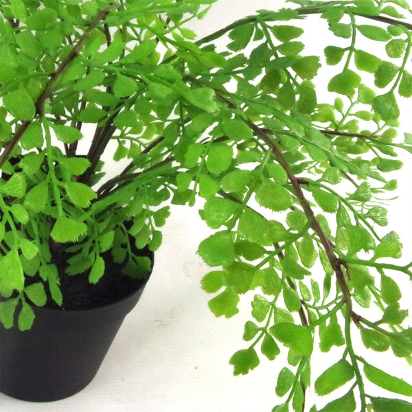 Artificial Fern Maidenhair Plant Pot