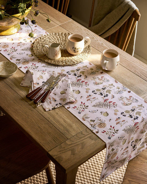 Autumn Forage Table Runner by Sophie Allport