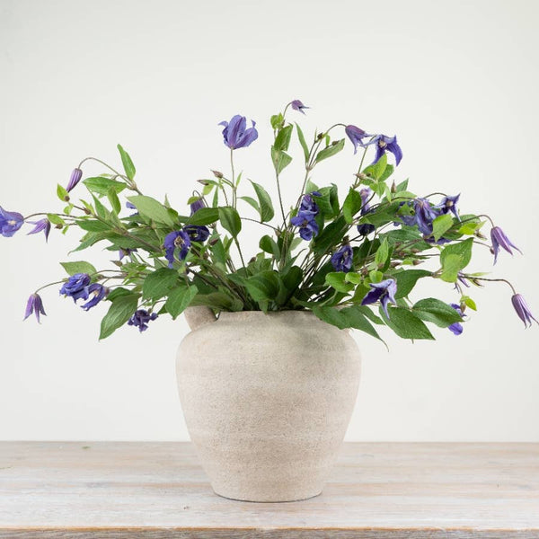 Lura Handle Ceramic Vase