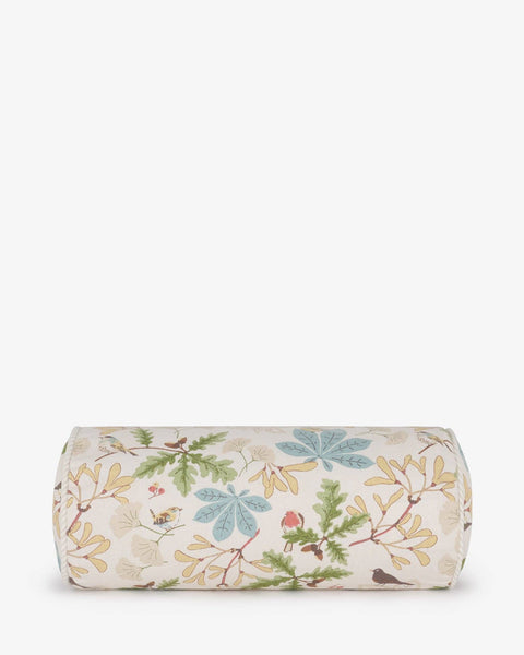 Orchard Birds Bolster Cushion by Sophie Allport
