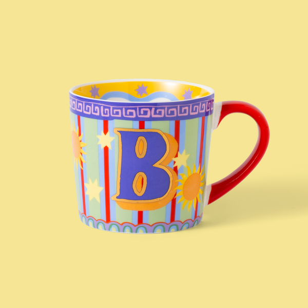 Alphabet Mugs by Eleanor Bowmer