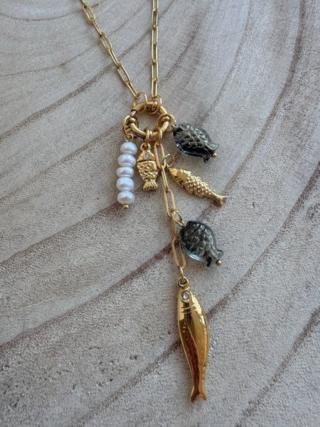 Kai Gold Plated Waterproof Necklace