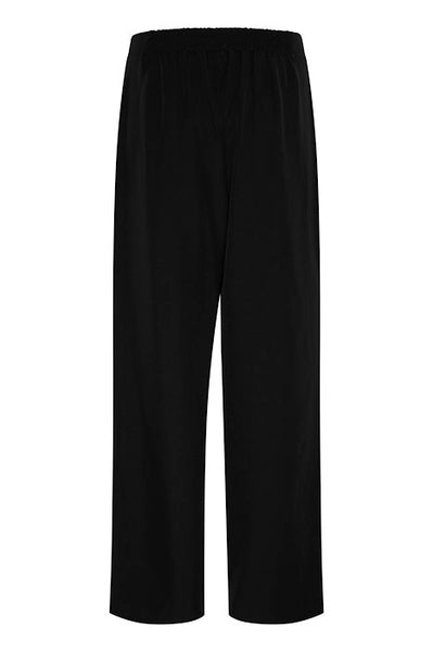 Black Wide Leg Pants by Saint Tropez