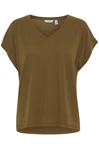 Olive Loose T-Shirt by B Young