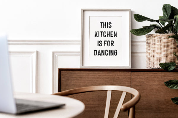 This Kitchen is For Dancing A3 Print