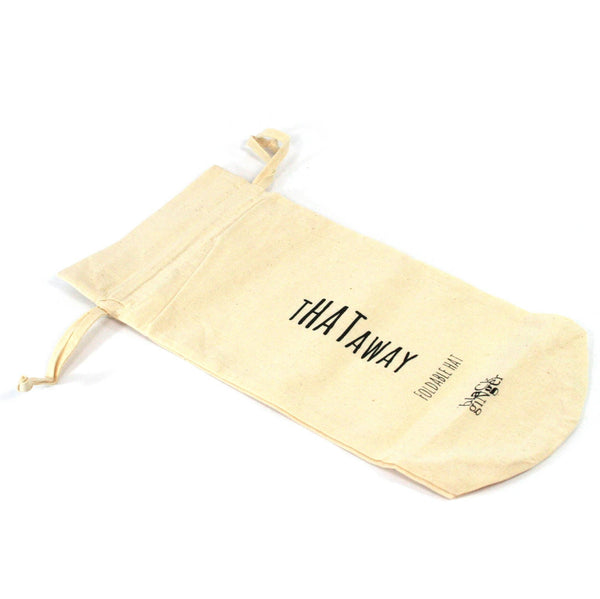 Panama Style Foldable Sun Hat in Bag