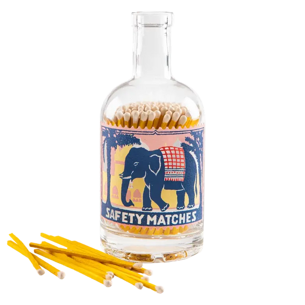 Pink Elephant Match Bottle Match Bottles
