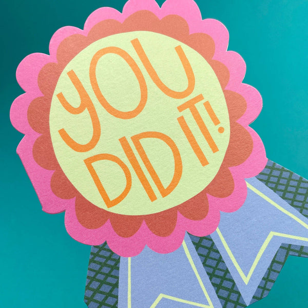 You did it rosette by Raspberry Blossom