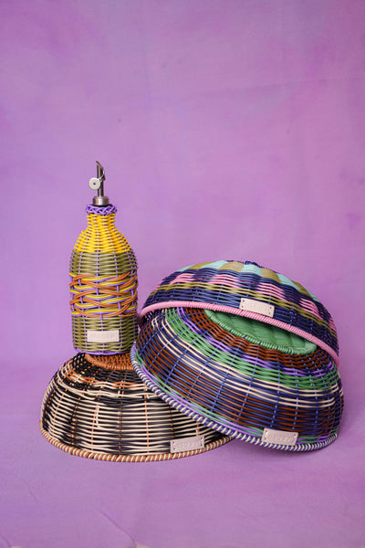 Yellow/Lilac Maegen Oil Pourer