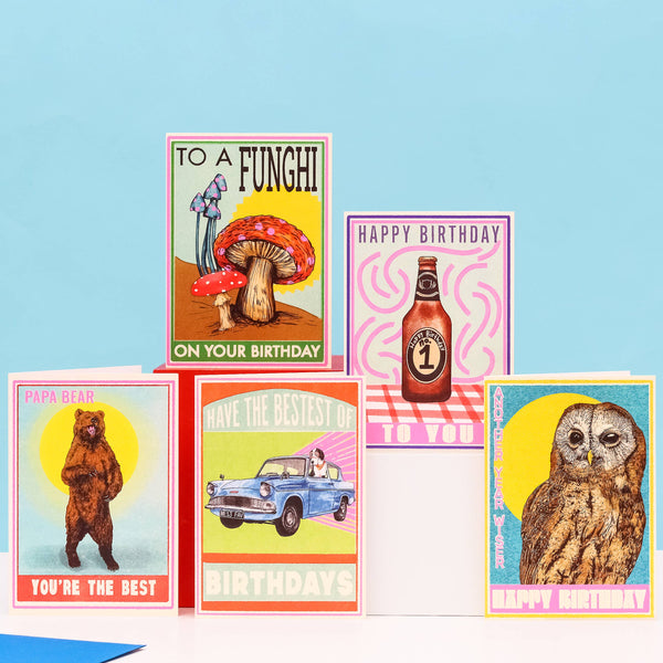 To A Funghi Birthday Greeting Card by Thistle