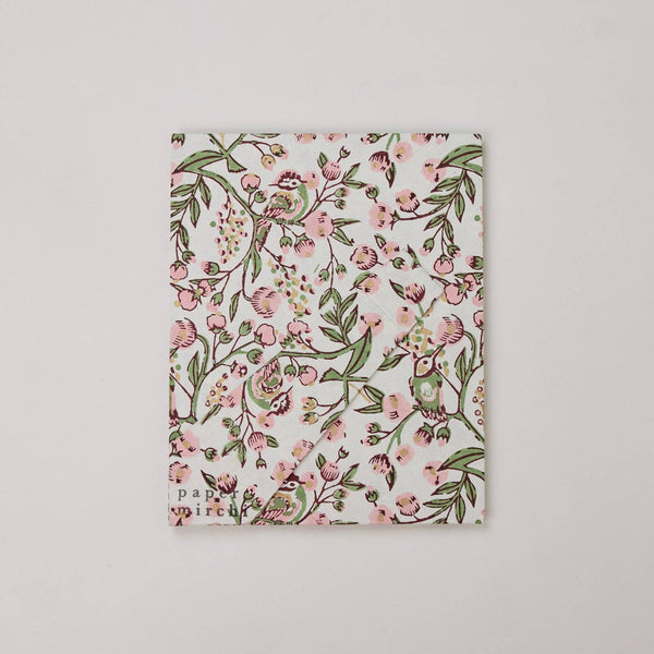 Blush Songbird Block Printed Picture Frame (5x7)