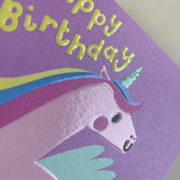 Happy Birthday Unicorn by Raspberry Blossom