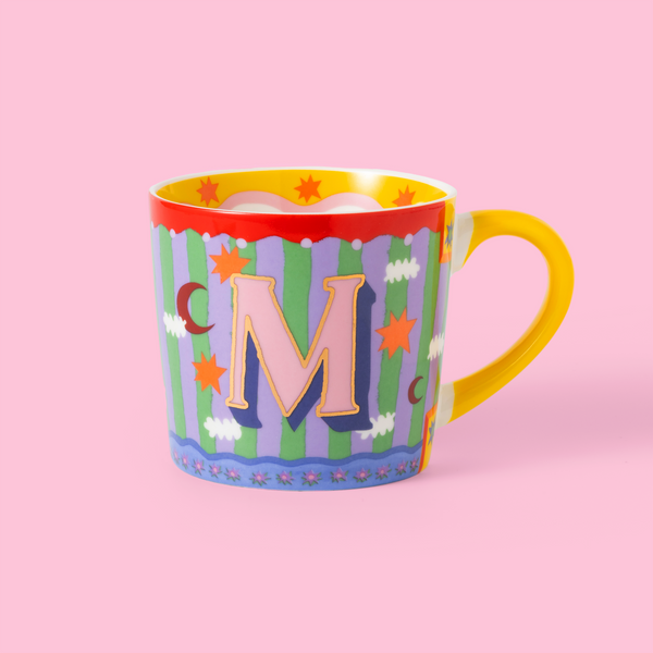 Alphabet Mugs by Eleanor Bowmer