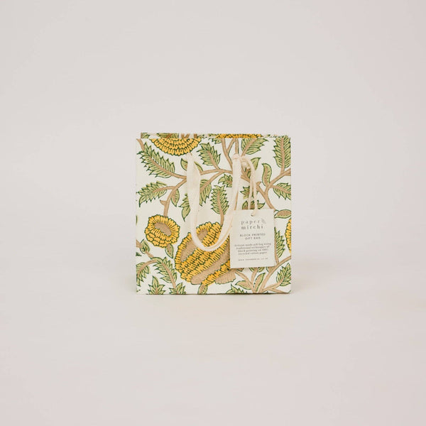 Block Printed Gift Bags Sunshine Refresh