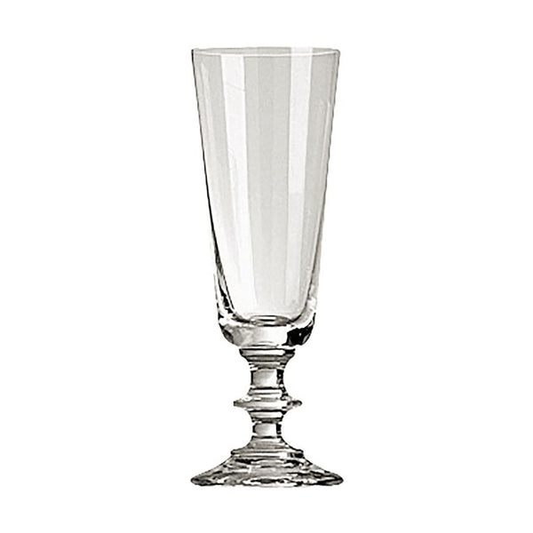 Stemmed Crystal Flute Glass