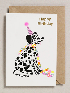 Happy Birthday Dalmatian by Petra Boase