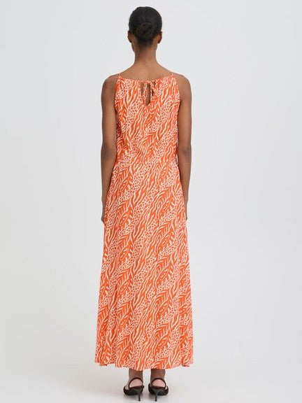 Vibrant Animal Print Slip Dress by B Young