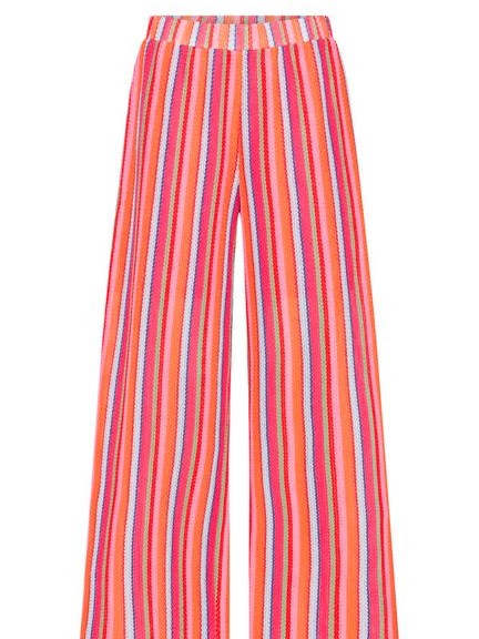 Multistripe Knitted Pant by Ichi