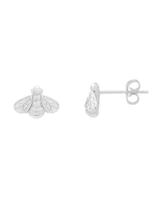 Bee Studs Silver - by Estella Bartlett