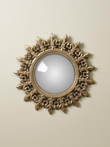 Antique Gold Embossed Mirror