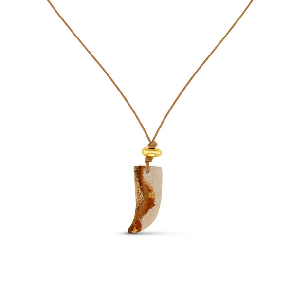 Tusk Adjustable Cord Necklace by Orelia