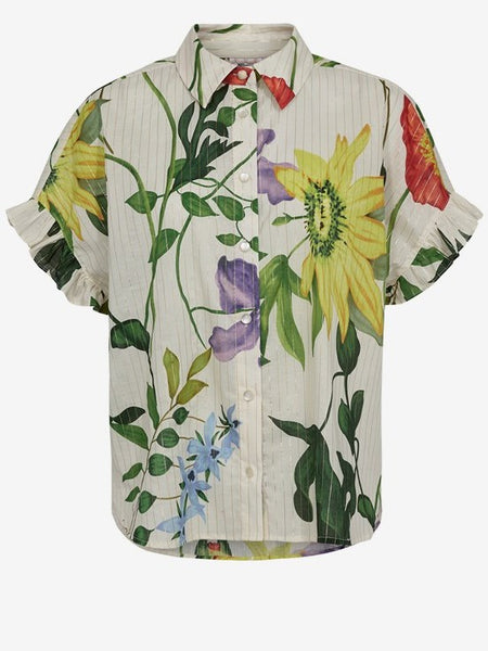 Poppy Print Shirt by Numph