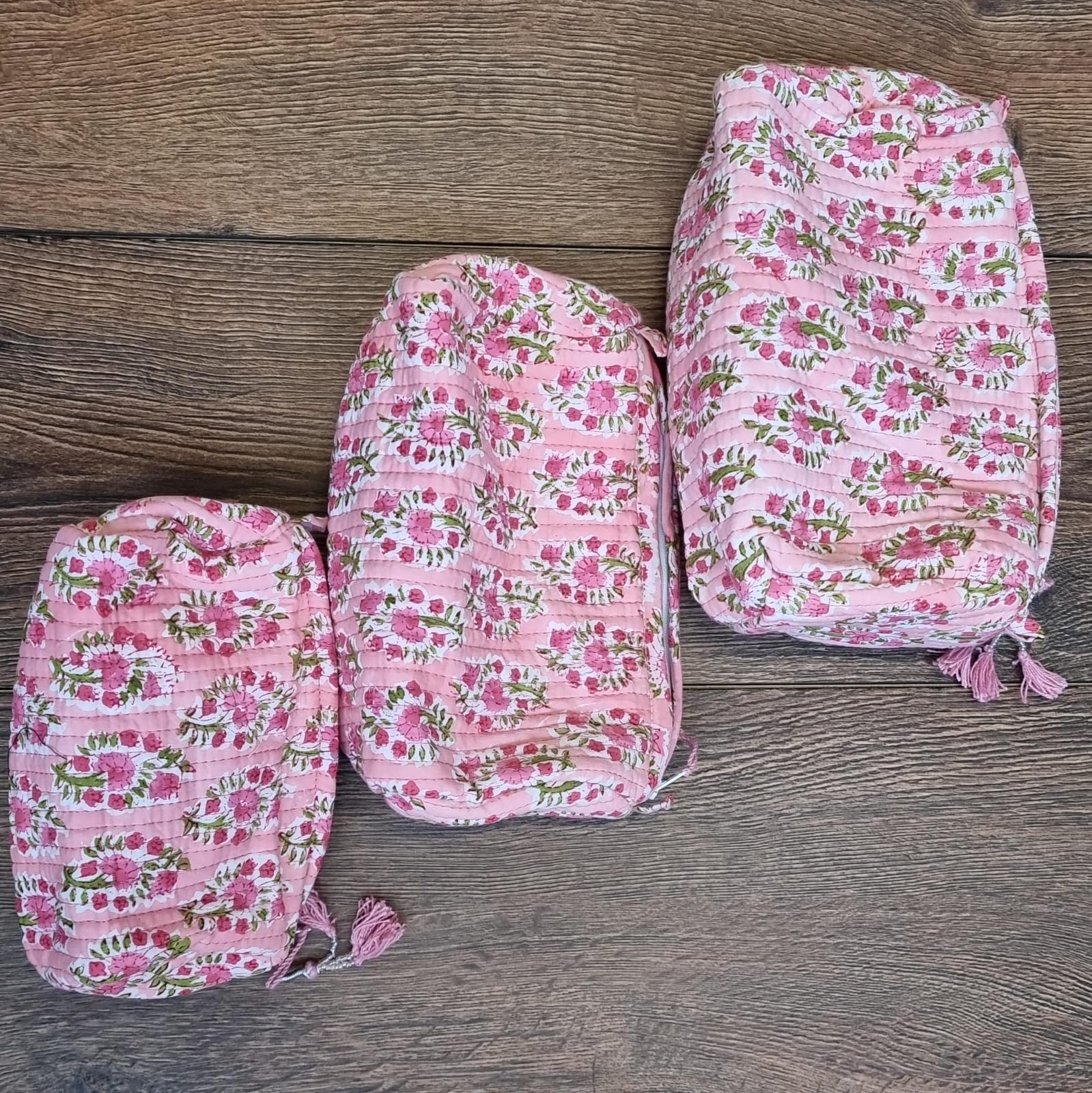 Small Pink Wash Bag