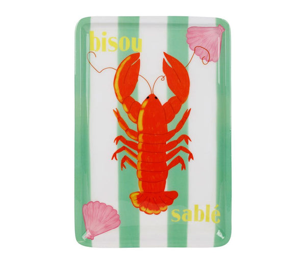 Lobster Bisou Decorative Tray