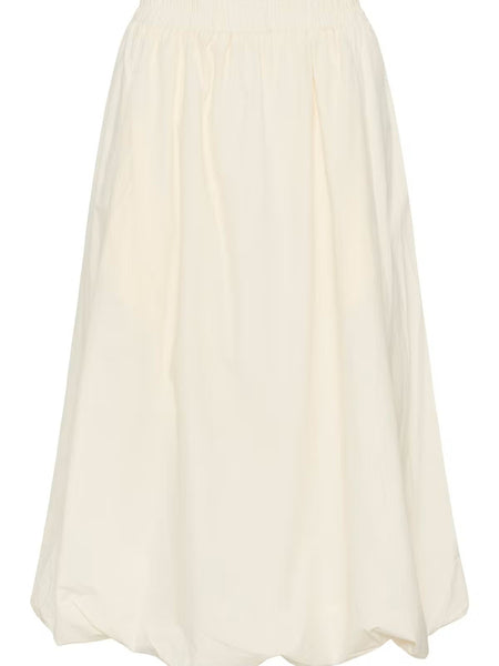 Off White Balloon Hem Skirt By Saint Tropez