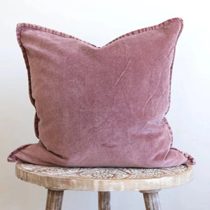 Unari Mauve Velvet Cushion