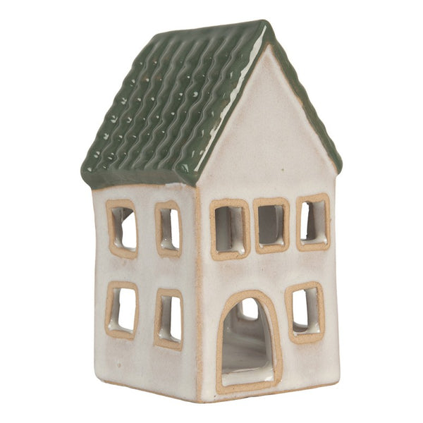 Ceramic House Tealight Holder