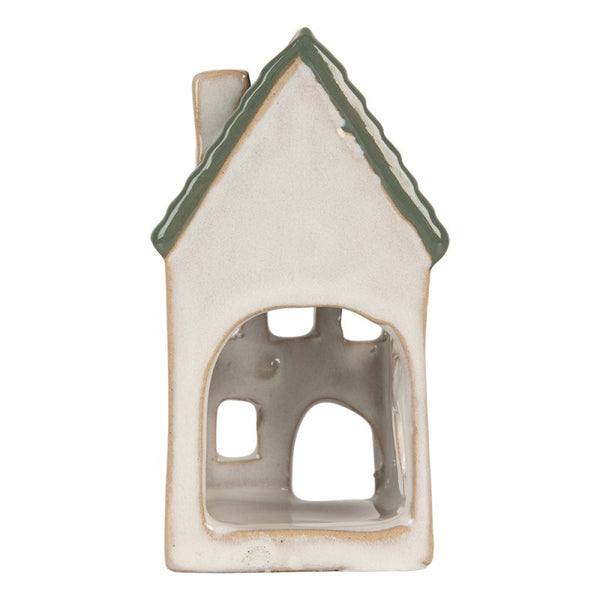Ceramic House Tealight Holder