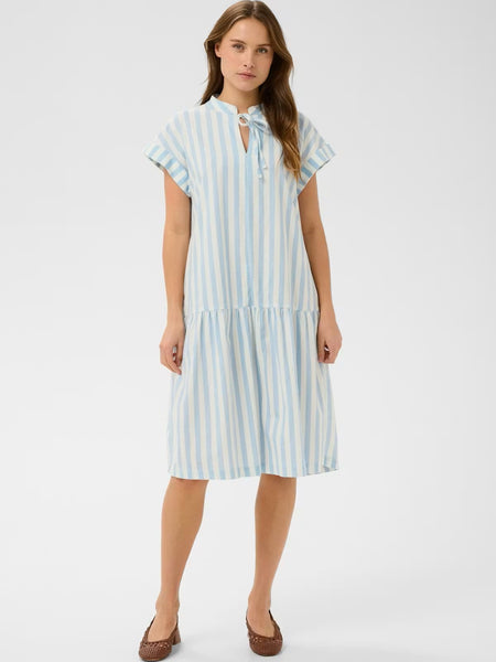 Sky Blue Stripe Dress by Saint Tropez