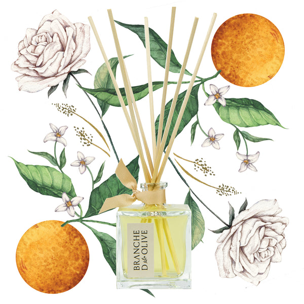 Neroli Reed Diffuser by Branche d'Olive