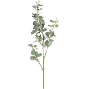 Faux Eucalyptus Branch With Leaves