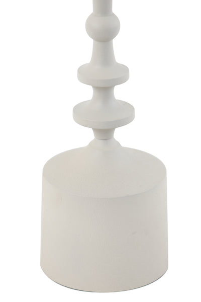 Small Light Grey Candle Holder