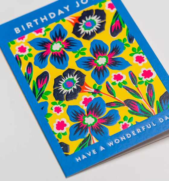 Birthday Joy Card by Lagom Designs