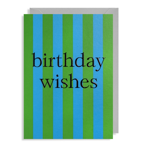 Birthday Wishes Card by Lagom