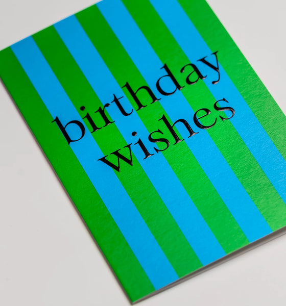 Birthday Wishes Card by Lagom