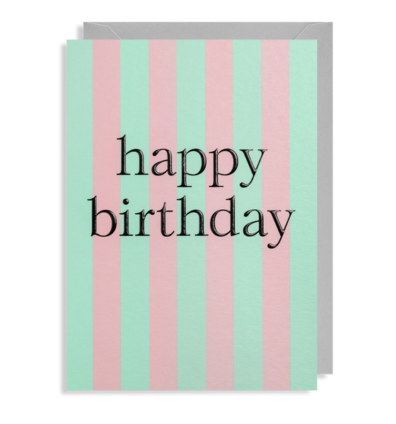 Happy Birthday Card by Lagom Designs