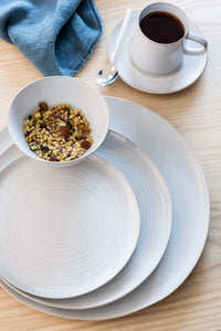 Large Oatmeal Ceramic Platter