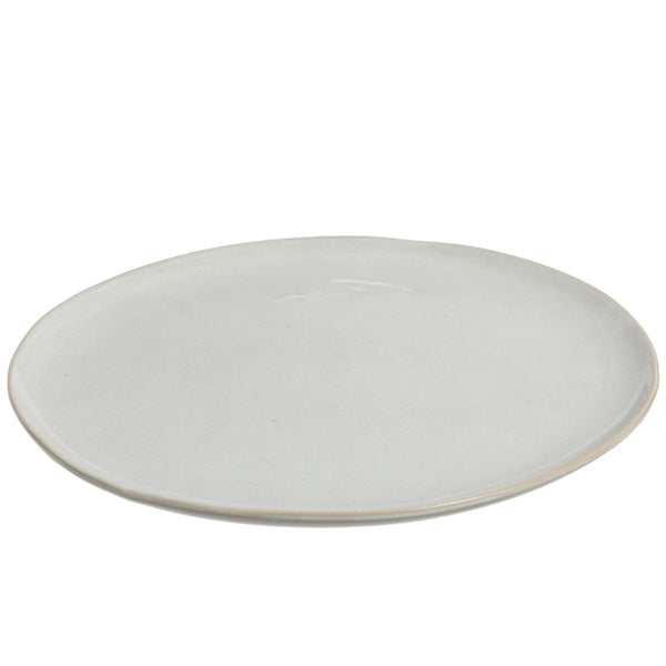 Large Oatmeal Ceramic Platter