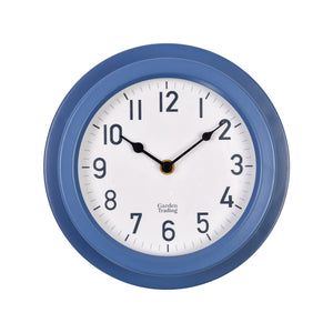 Lulworth Blue Tenby Clock