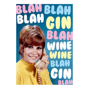 Blah Blah Gin Wine By Dean Morris