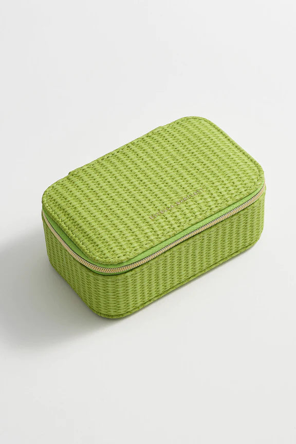 Green Mini Jewellery Box by Estella Bartlett