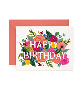 Juliet Rose Birthday by Rifle Cards