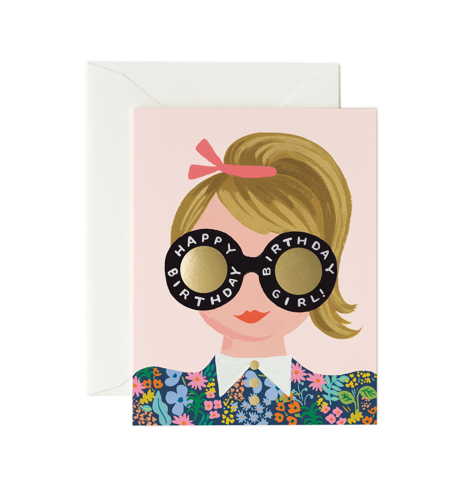 Meadow Birthday Girl by Rifle Cards