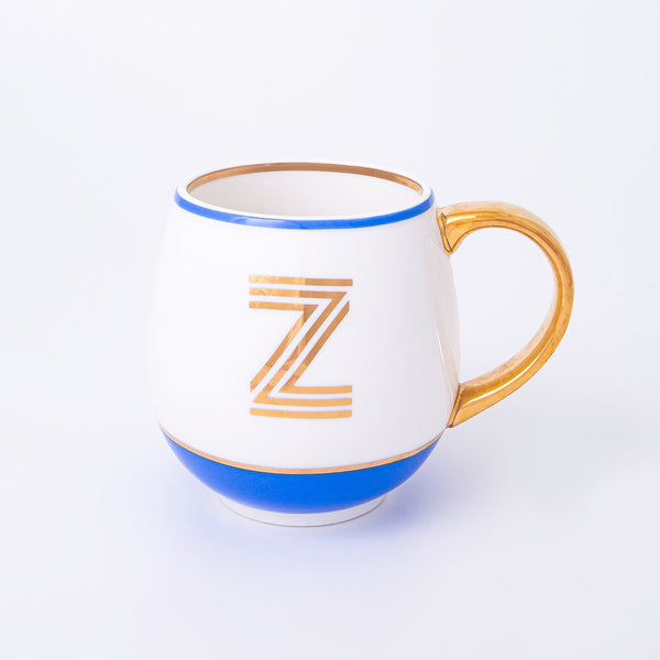 Gold Letter Mugs by Bombay Duck